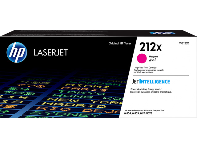 W2123X HP CLJ M554 TONER MAG HC HP212X 10.000Seiten hohe Kapazitaet