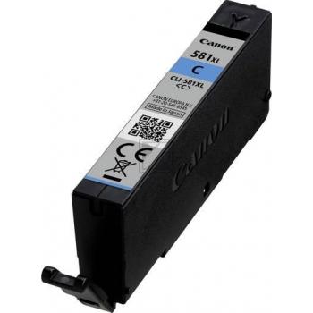 2049C001 CANON CLI581XLC Nr.581 Pixma TS TR Tinte cyan HC 519Seiten