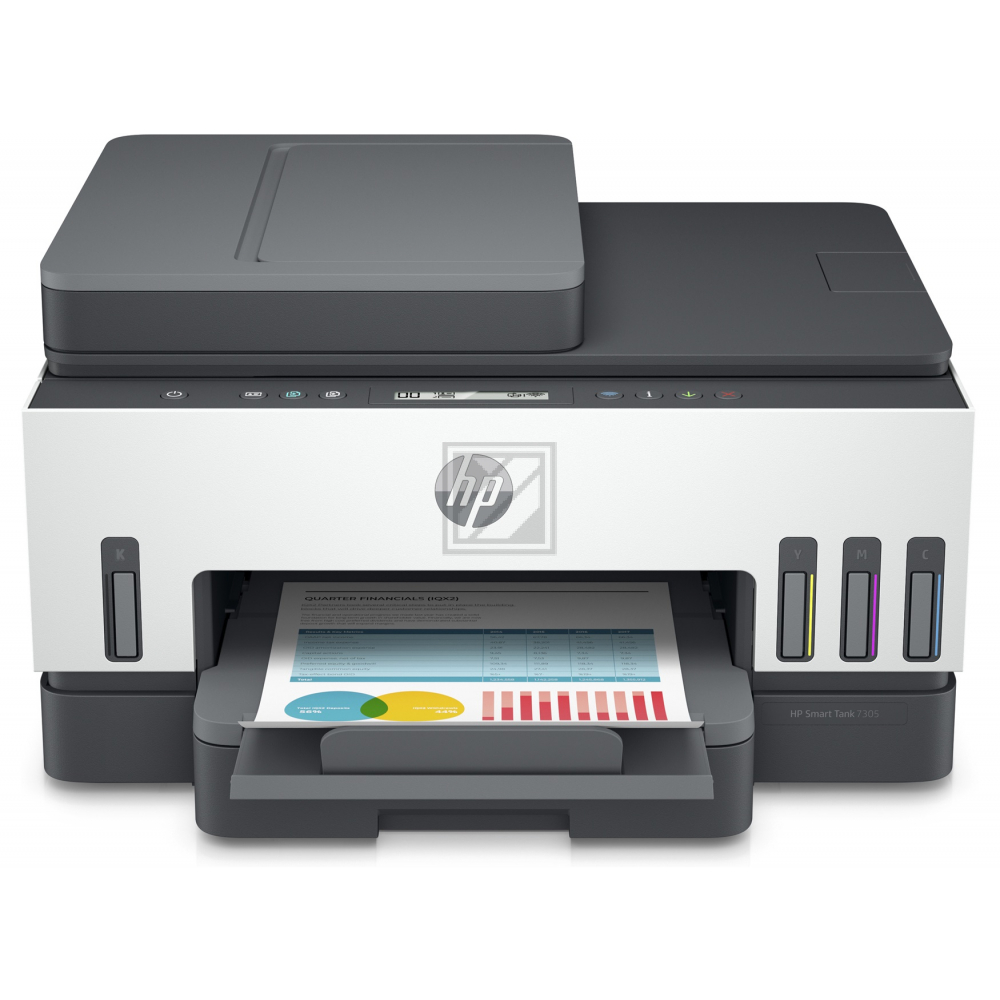 28B75A#BHC HP Smart Tank 7305 MFP 3in1 Tintenstrahldrucker color A4 LAN USB