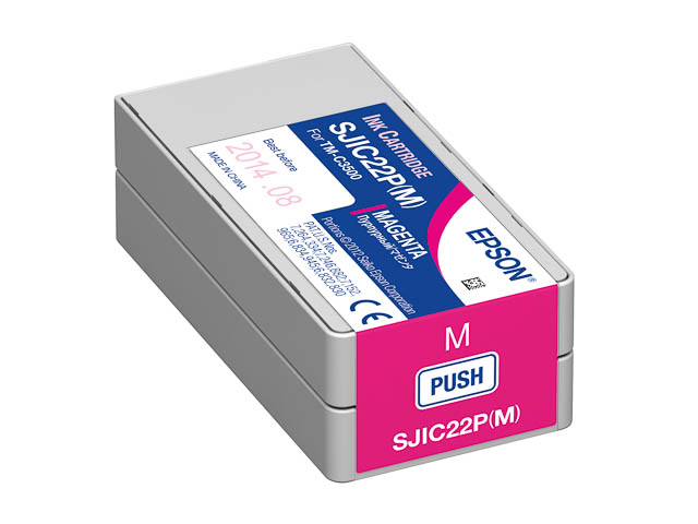 C33S020603 EPSON TMC3500 TINTE MAGENTA SJIC22PM 32,5ml
