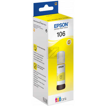 C13T00R440 EPSON ET106 EcoTank Tinte yellow 5000Seiten 70ml