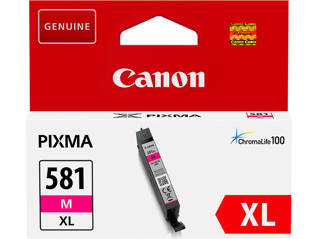 CLI581XLM CANON TS6150 TINTE MAGENTA HC 2050C001 Nr.581 8,3ml hohe Kapazitaet