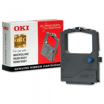 01126301 OKI ML5520 FBK schwarz 4 Mio Zeichen Nylon