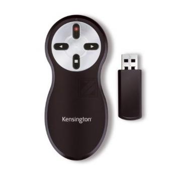 33374EU KENSINGTON PRESENTER kabellos schwarz Laser rot