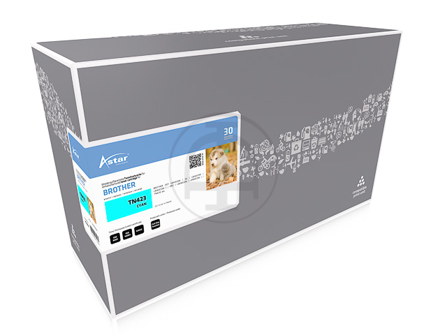 AS20050 ASTAR BRO. HLL8260 TONER CYA TN423C 4000Seiten
