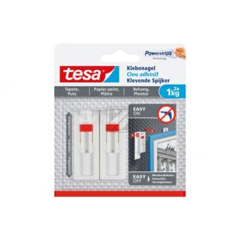 77774-00000-00 TESA Tapete+Putz Klebenagel (2) 2Stück bis 2x1000gr