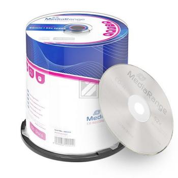 MEDIARANGE CDR80 700MB 52x (100) CB MR204 Cake Box UV-bestaendig