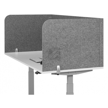 BNESSULGY160D80 BAKKER 160x60x80cm Schutzwand U-Form hellgrau 1,2-2,5cm