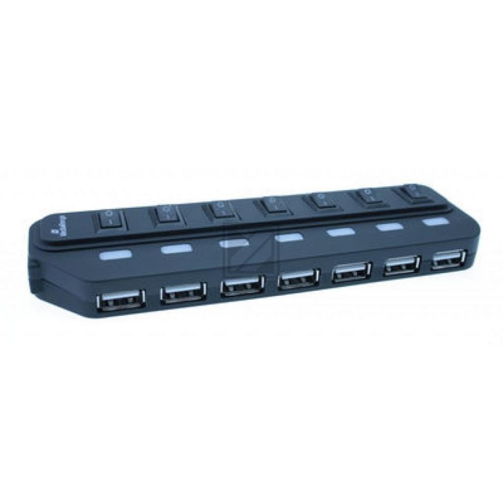 MEDIARANGE 7x USB 2.0 HUB MRCS504 Plug+Play