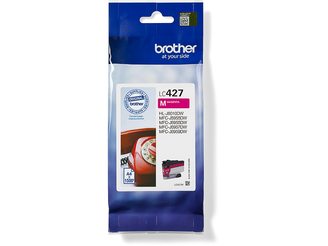 LC427M BROTHER MFCJ5955DW TINTE MAGENTA 1500Seiten Standard Kapazitaet