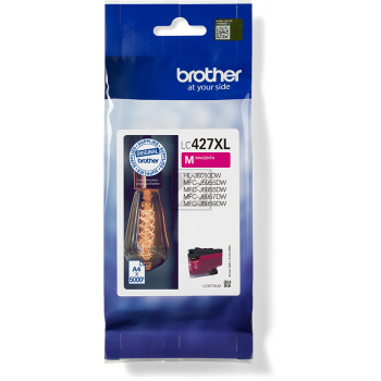 LC427XLM BROTHER DCPJ/MFCJ Tinte magenta HC 5000Seiten
