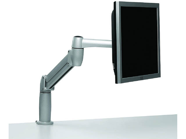 BNESPGR BAKKER grommet Monitorarm 3-8kg einzeln silber