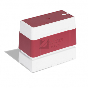 PR2770R6P BROTHER SC2000 Stempel rot 27x70mm