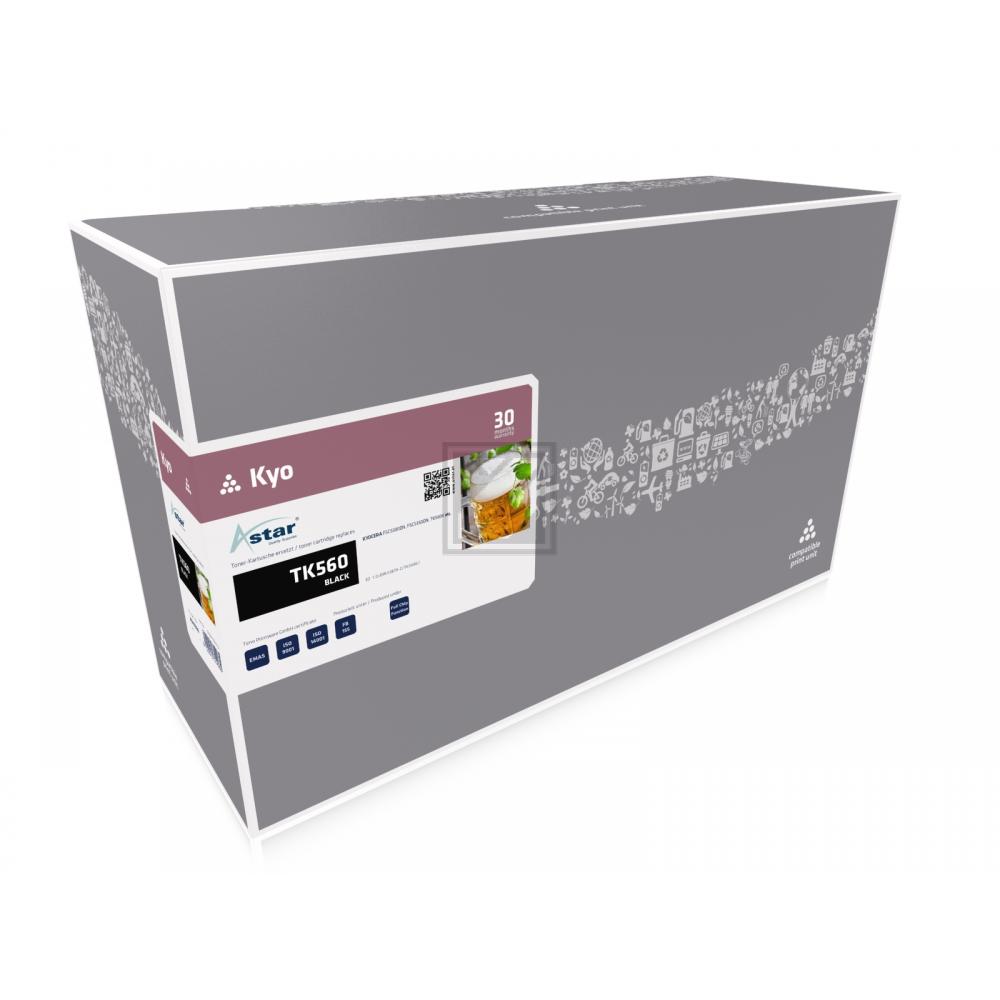 AS10560 ASTAR KYOCERA TK560 FSC Toner black rebuilt 12.000Seiten Chip