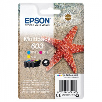 C13T03U54010 EPSON Nr.603 XP Tinte (3) cmy ST 3x2,4 ml