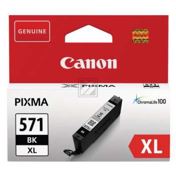0331C001 CANON CLI571XLBK Nr.571XL Pixma MG Tinte black HC 5565Seiten