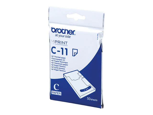 BROTHER THERMOPAPIER A7 C11 50Blatt 105x74mm