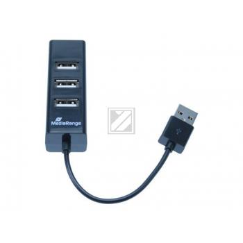 MEDIARANGE 4x USB 2.0 HUB MRCS502 Plug+Play