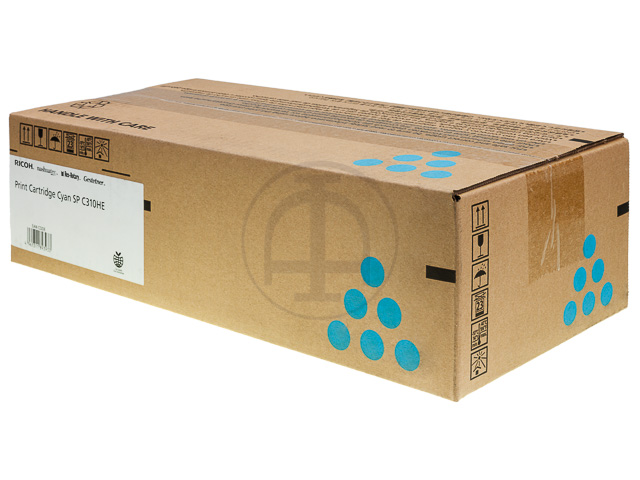 407637 RICOH SPC231SF TONER CYAN HC Type SPC310HE 6000Seiten hohe Kapazitaet