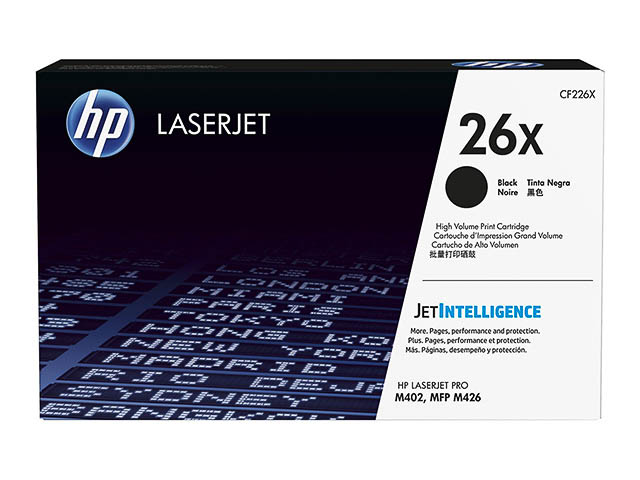 CF226X HP LJ PRO M402 CARTRIDGE BLK HC HP26X 9000Seiten hohe Kapazitaet