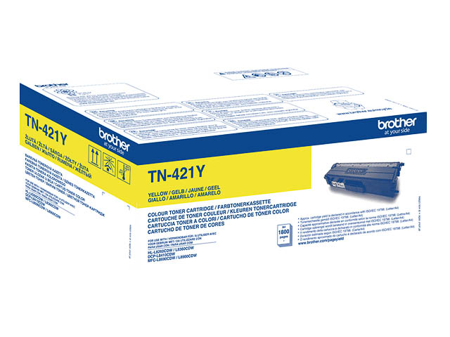 TN421Y BROTHER HLL8260CDW TONER YEL ST 1800Seiten Standard Kapazitaet