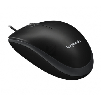 910-003357 LOGITECH B100 Maus 3Tasten Kabel optisch USB 800dpi schwarz 2.4GHz