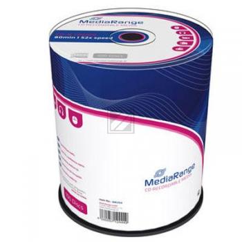 MEDIARANGE CDR80 700MB 52x (100) CB MR204 Cake Box UV-bestaendig