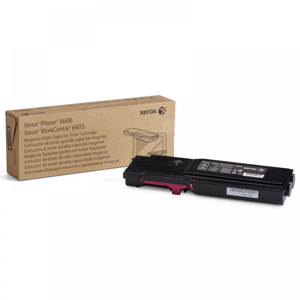 106R02230 XEROX Phaser Toner magenta HC 6000Seiten