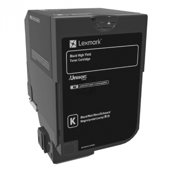 84C0H10 LEXMARK CX72x Toner black 25.000 Seiten