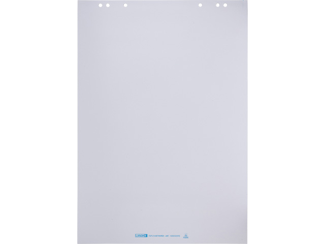 LANDRE FLIPCHARTBLOCK 68x98cm BLANKO 100050593 20Blatt 80gr