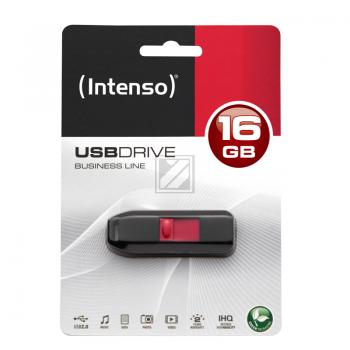 INTENSO BUSINESS LINE USB STICK 16GB 3511470 28MB/s USB 2.0 schwarz