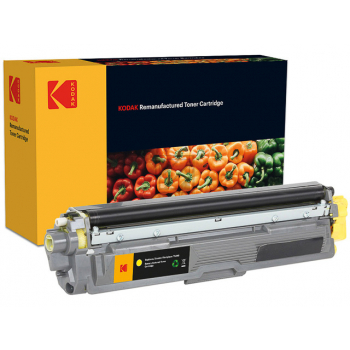 185B024504 KODAK BROTHER TN245/246Y HL Toner yellow rebuilt 2200Seiten