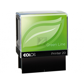 127757 COLOP Printer 20 Textstempel individuelle Textplatte schwarz