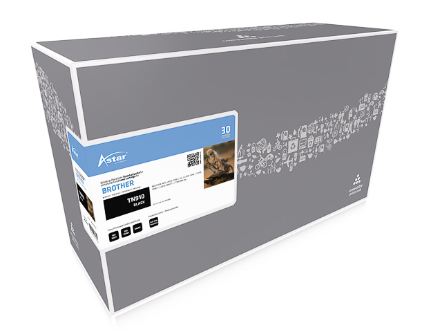 AS20127 ASTAR BRO. HLL9310 TONER BLK TN910BK 9000Seiten