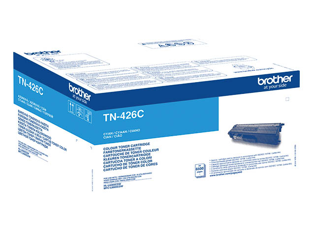 TN426C BROTHER HLL8360CDW TONER CYA EHC 6500Seiten extra hohe Kapazitaet