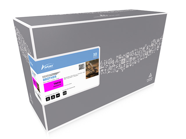 AS20129 ASTAR BRO. HLL9310 TONER MAG TN910M 9000Seiten