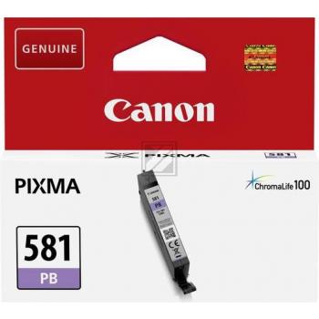 2107C001 CANON CLI581PB Nr.581 Pixma TS TR Fototinte blue ST 1660Seiten
