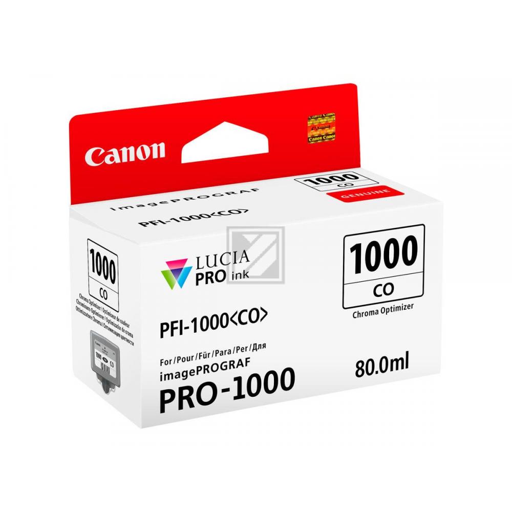 0556C001 CANON PFI1000CO IPF Tinte chroma 680Seiten Glanzoptimierer 80ml