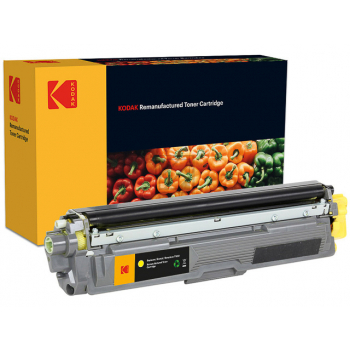 185B024104 KODAK BROTHER TN241/242Y HL Toner yellow rebuilt 1400Seiten