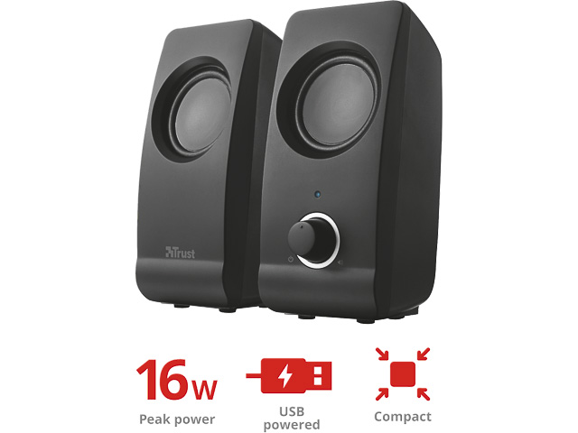 TRUST REMO 2.0 LAUTSPRECHER 17595 schwarz