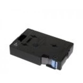TC102 BROTHER PT Schriftband 12mm klar rot 7,7 Meter laminiert
