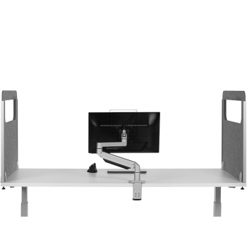 BNESSSALGYD60 BAKKER 60x60cm Schutzwand Seitenteil hellgrau 1,2-2,5cm