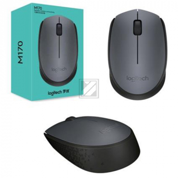 910-004642 LOGITECH M170 Funkmaus 3Tasten 1000dpi grau 2.4GHz