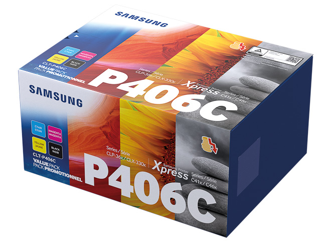 SU375A SAMSUNG CLP360 TONER (4) CMYK 1500Seiten black + 3x1000Seiten cmy