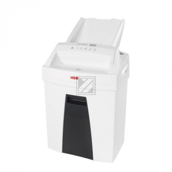 HSM SECURIO AF100 AKTENVERNICHTER WEISS 2063111 Partikelschnitt 4x25mm P4 8Blt