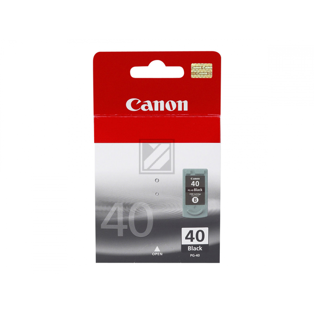 0615B001 CANON PG40 Nr.40 Pixma MP Tinte black ST 329Seiten 16ml