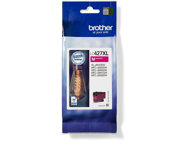 LC427XLM BROTHER MFCJ5955DW TINTE MAG 5000Seiten hohe Kapazitaet
