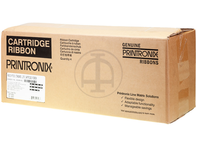 255049-401 PRINTRONIX P7000 FBK NYL (4) 4x17.000Seiten Nylon schwarz