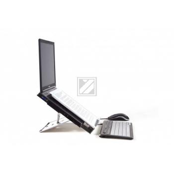 BNEQ260 BAKKER Ergo-Q 260 Notebookstaender mobil silber