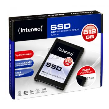 INTENSO 2.5 SSD SATA III TOP 512GB 3812450 intern